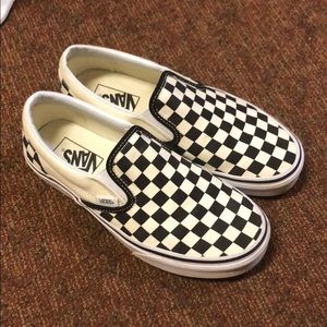 Checkered Vans